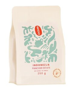 Kawa ziarnista ZAO Coffee Indonezja Pancoer Estate 250g - NIEDOSTĘPNY - opinie w konesso.pl