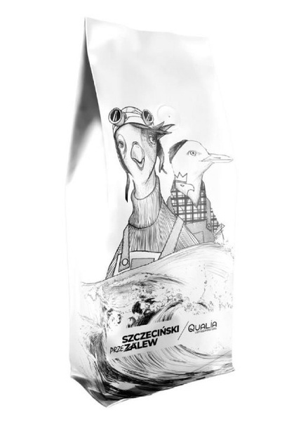 Kawa ziarnista Qualia Szczeciński Przelew 8.0 - Szczecińskie Klimaty 1kg – NIEDOSTĘPNY