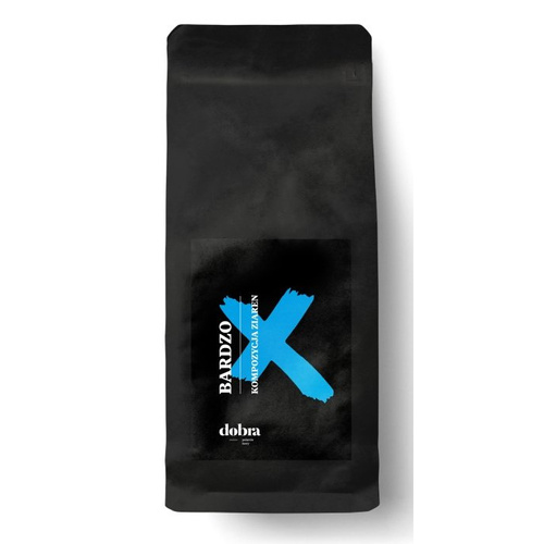 Kawa ziarnista Dobra BARDZO - Kompozycja Ziaren 1kg
