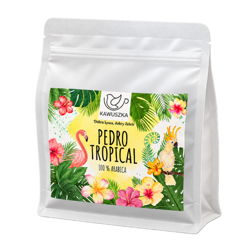 Kawa ziarnista Kawuszka Brazylia Pedro Tropical Microlot 100% Arabica Specialty ESPRESSO 250g
