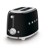 OUTLET 599 - Toster na 2 kromki SMEG TSF01BLEU - Czarny połysk