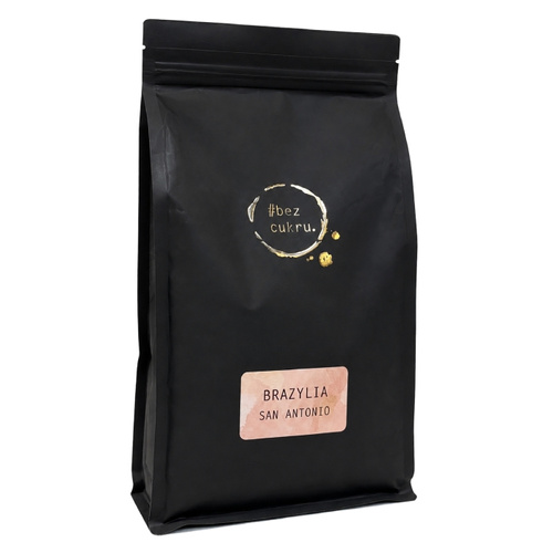 Kawa ziarnista Bezcukru Brazylia San Antonio Filtr 1kg