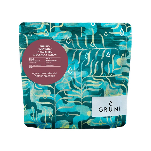 Kawa ziarnista Grunt Burundi Muyinga Nyagishiru& Busasa Station 250g