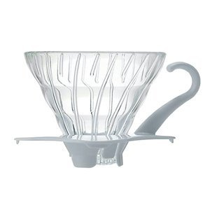 Szklany Drip Hario V60-01 - Biały - NIEDOSTĘPNY