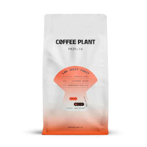 Kawa ziarnista COFFEE PLANT LOW Juicy Fruit 800g