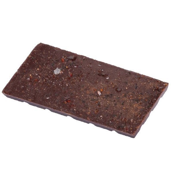 Gorzka czekolada M.Pelczar Chocolatier z karmelizowaną esencją czarnej herbaty i przyprawami 85g