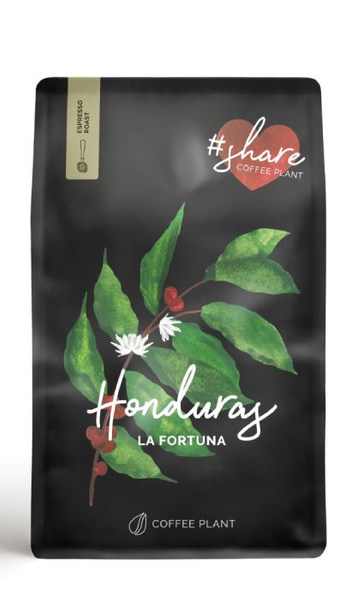 Kawa ziarnista COFFEE PLANT Honduras Finca La Fortuna 250g - NIEDOSTĘPNY