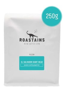 Kawa ziarnista Roastains Salwador Giant Head FILTR 250g - NIEDOSTĘPNY