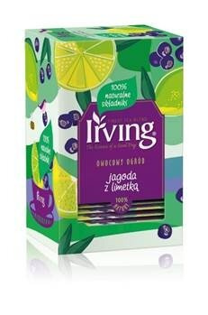 Herbatka owocowa Irving Jagoda i limetka 20x2g 