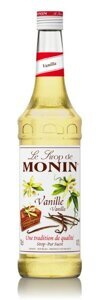 OUTLET - Syrop VANILLA MADAGASKAR MONIN 0,7 L - waniliowy