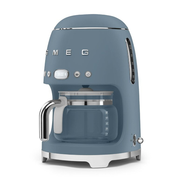 Ekspres do kawy Smeg DCF02SBMEU Storm Blue - Nebieski + GRATIS 250G KAWY