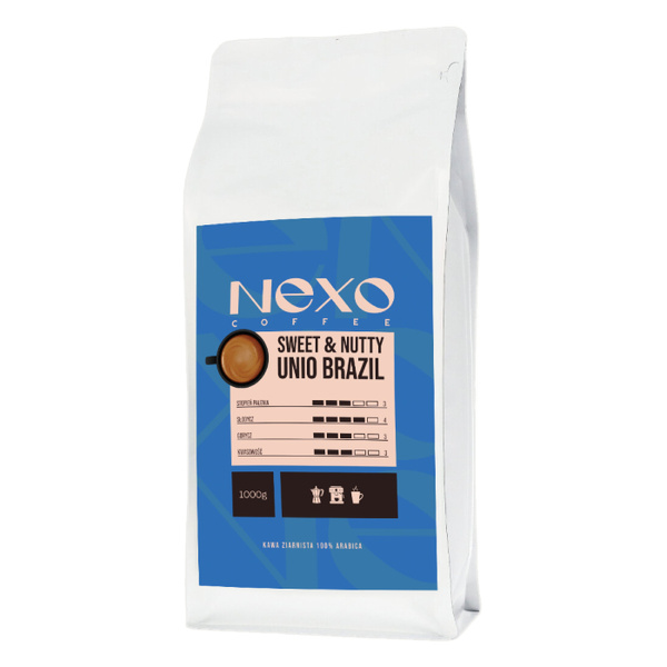 Kawa ziarnista NEXO Coffee Unio Brazil 1kg