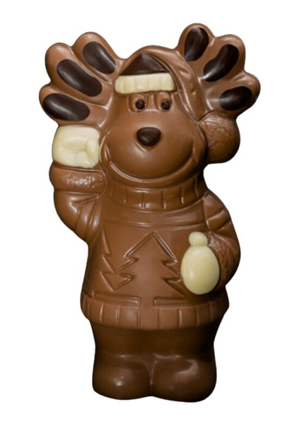 Łoś z mlecznej czekolady M.Pelczar Chocolatier 90g – NIEDOSTĘPNY