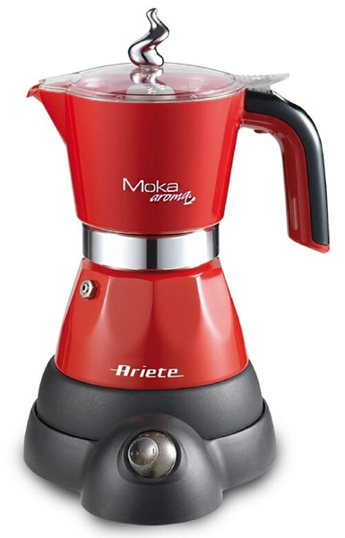 Elektryczna kawiarka Ariete Mokina 1358/16 - Czerwona