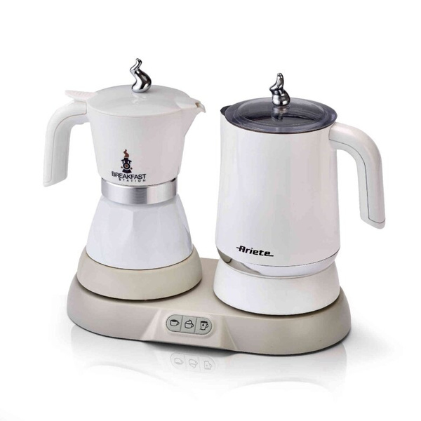 Elektryczna kawiarka ze spieniaczem Ariete 1344 - Breakfast Station 3w1