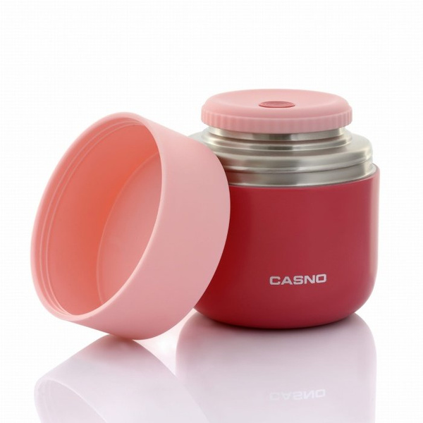 Termos obiadowy Casno Kea Różowy - 550 ml - NIEDOSTĘPNY