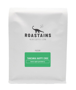 Kawa ziarnista Roastains Tanzania Happy Croc FILTR 250g – NIEDOSTĘPNY