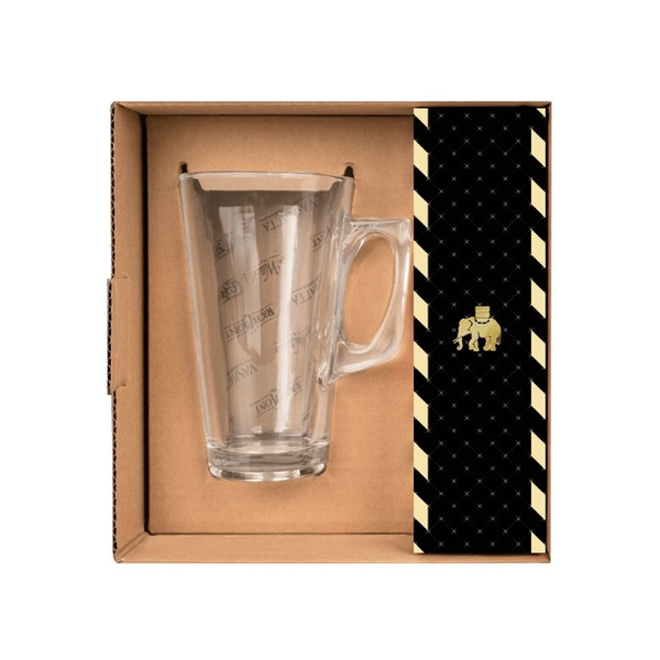 ZESTAW Herbata Richmont White Pearl of Fujian 12 saszetek + szklanka Richmont Hot 370ml