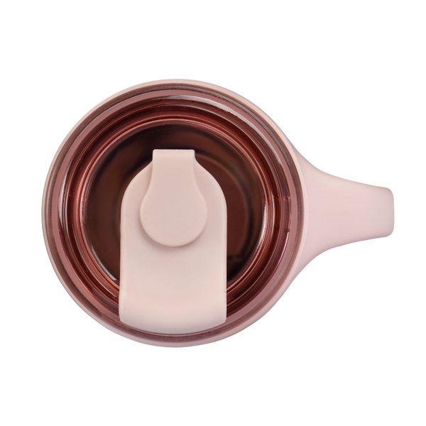 Kubek termiczny ze słomką Majestic Sport Jelly 650ml - Różowy