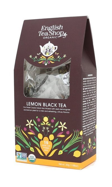 Czarna herbata English Tea Shop Lemon Black Tea 15x2g