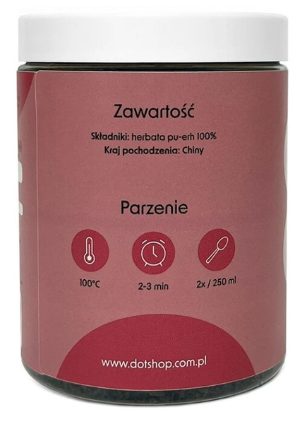 Herbata pu-erh dot. Pu-erh 75g