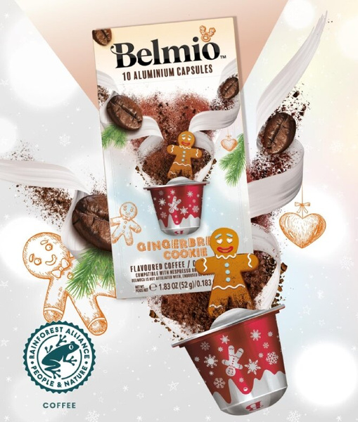 Kapsułki do Nespresso Belmio Gingerbread Cookie 2x5 kapsułek