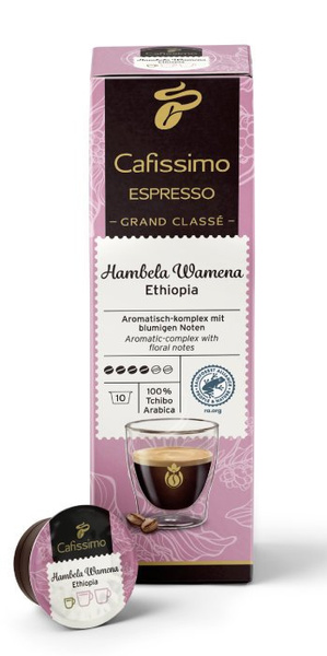 Kapsułki Tchibo Cafissimo Grand Classe Ethiopia Hambela Wamena 10 szt. - NIEDOSTĘPNY