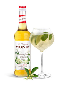 Syrop ELDERFLOWER MONIN 0,7 L - syrop z kwiatów czarnego bzu