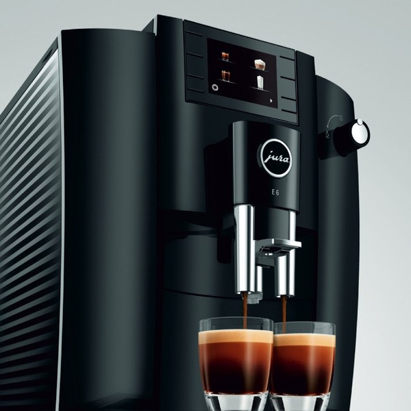 Ekspres do kawy Jura E6 Piano Black (EC) + 2KG KAWY GRATIS