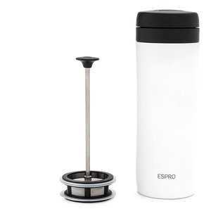 Espro Travel Tea French Press 300 ml - Biały