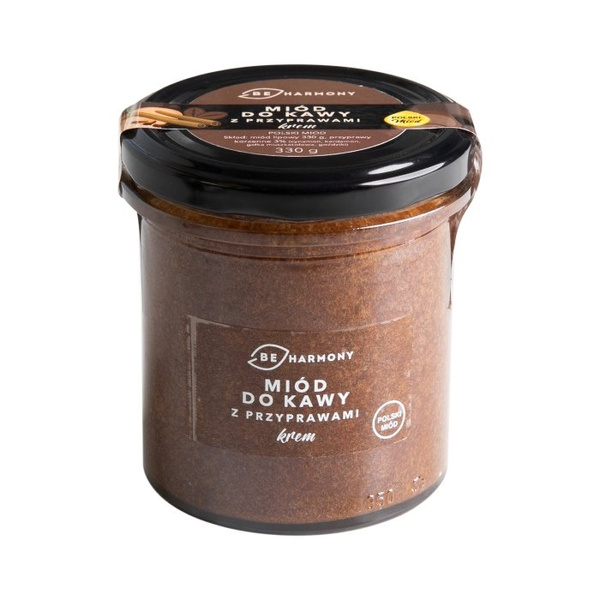Miód do kawy z przyprawami korzennymi BEHARMONY 330g