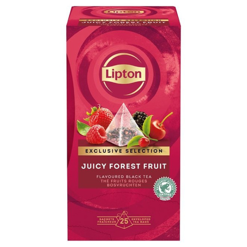 Czarna herbata Lipton Exclusive Selection Juicy Forest Fruit 25x1,7g