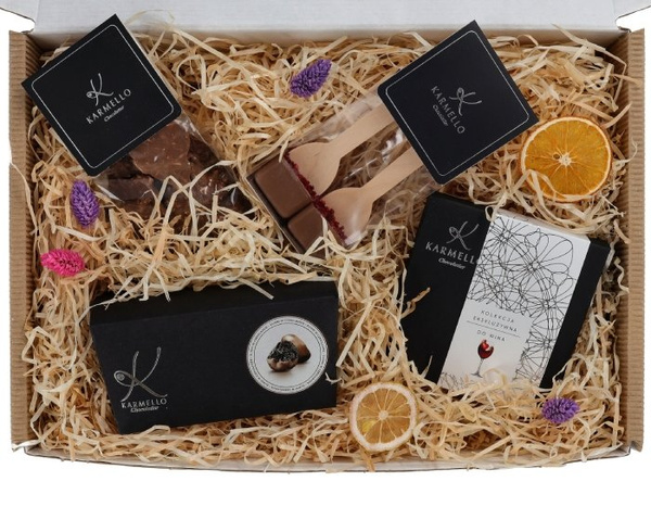 Zestaw prezentowy dla taty - Czekoladki Karmello