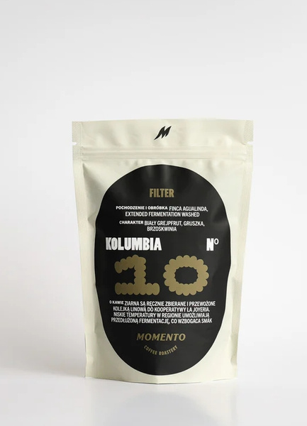 Kawa ziarnista Momento Kolumbia Nº10 Agualinda Filtr 250g – NIEDOSTĘPNY