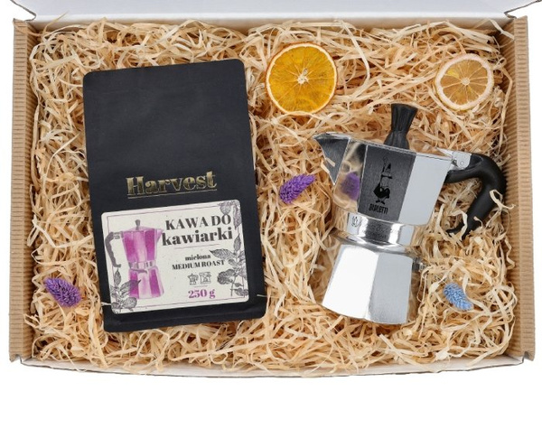 Zestaw prezentowy dla kawowego freaka - Kawiarka