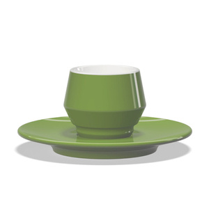 Filiżanka Club House Maniko 205 ml - Zielona