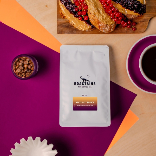Kawa ziarnista Roastains Kenia Lazy Brunch 250g