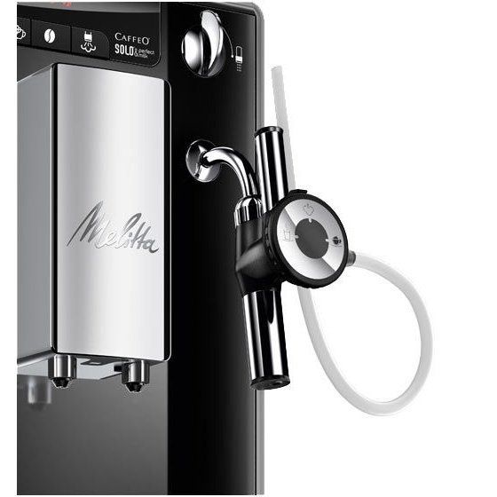 Ekspres do kawy Melitta E 957-101 Solo Perfect Milk - czarny - NIEDOSTĘPNY