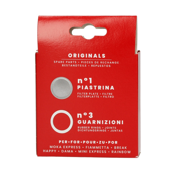 Uszczelki Bialetti do kawiarek aluminiowych 1 filiżanka (3 szt.)