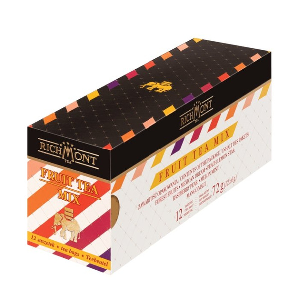 Mix owocowych herbat Richmont 12x6g - NIEDOSTĘPNY