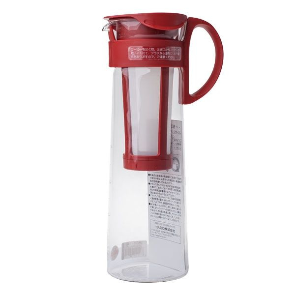 Zaparzacz do kawy Hario Mizudashi Coffee Pot 1l - Czerwony - NIEDOSTĘPNY