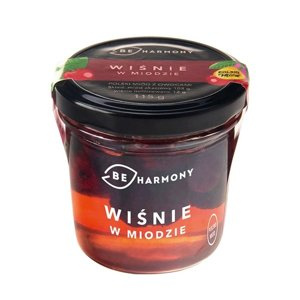 Wiśnie w miodzie akacjowym BEHARMONY 115g - NIEDOSTĘPNY