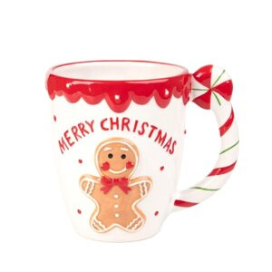 Kubek świąteczny Homla Biscotto z uchem w kształcie lizaka 400ml
