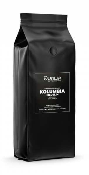Kawa ziarnista Qualia Kolumbia Medelin 1kg - NIEDOSTĘPNY