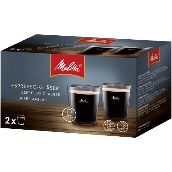 Termiczna szklanka do espresso Melitta 80ml - 2 szt – NIEDOSTĘPNY