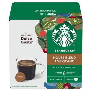 OUTLET - Kapsułki Nescafé Dolce Gusto STARBUCKS® Americano House Blend 12 sztuk
