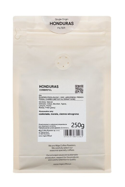 Kawa ziarnista Miga Honduras Cambrifol Natural Filter 250g – NIEDOSTĘPNY