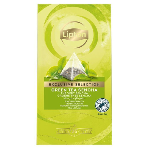 Zielona herbata Lipton Exclusive Selection Green Tea Sencha 25x1,8g