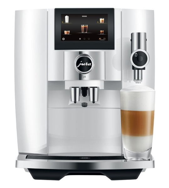 OUTLET 8995 - Ekspres do kawy Jura J8 Piano White (EA)