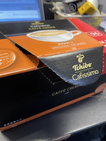 OUTLET - Kapsułki Tchibo Cafissimo Caffè Crema Rich Aroma 96 sztuk